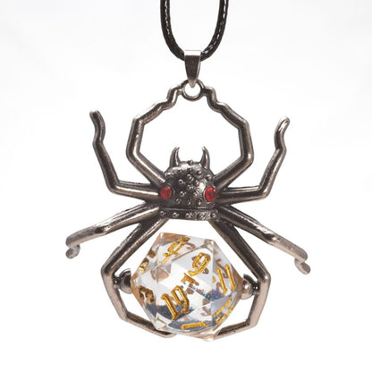 Sirius Dice Black Widow 20 Necklace