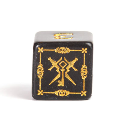 Sirius Dice D&D Adventure Dice Rogue Black Dungeons & Dragons