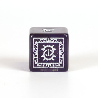 Sirius Dice D&D Adventure Dice Warlock Purple Dungeons & Dragons