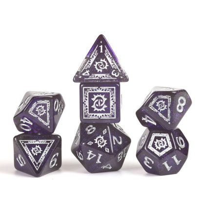 Sirius Dice D&D Adventure Dice Warlock Purple Dungeons & Dragons