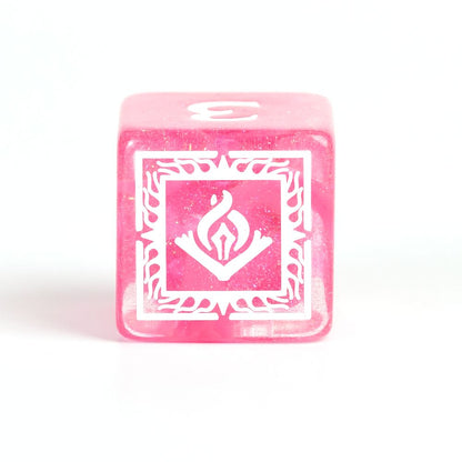 Sirius Dice D&D Adventure Dice Wizard Fuchsia Dungeons & Dragons