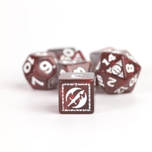 Sirius Dice D&D Adventure Dice Fighter Red Dungeons & Dragons