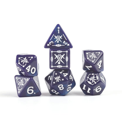Sirius Dice D&D Adventure Dice Rogue Purple Dungeons & Dragons