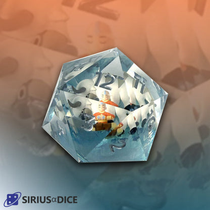 Sirius Dice Magic the Gathering Avatar the Last Airbender 55mm Spindown d20