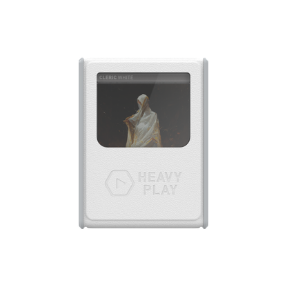 Heavy Play: RFG Deckbox 80 DS Cleric White