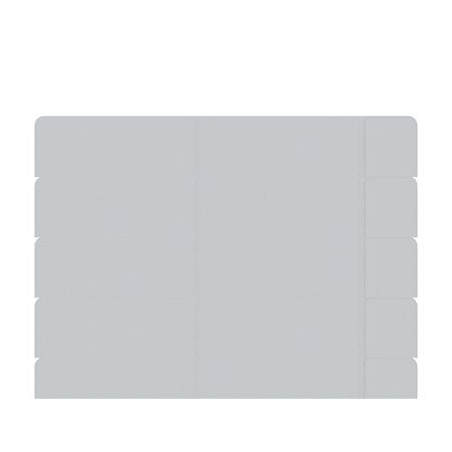 Heavy Play: ETB Playmat Cleric White And Fighter Grey
