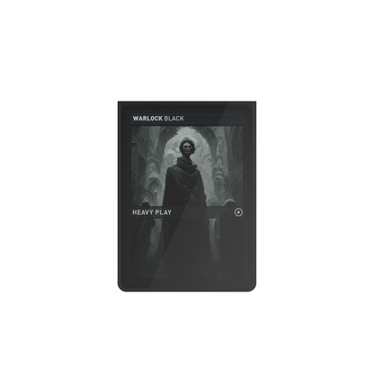Heavy Play: CURV Sleeves Standard 100 Warlock Black