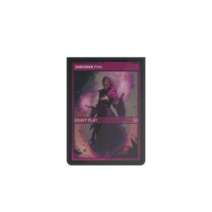 Heavy Play: CURV Sleeves Standard 100 Sorcerer Pink