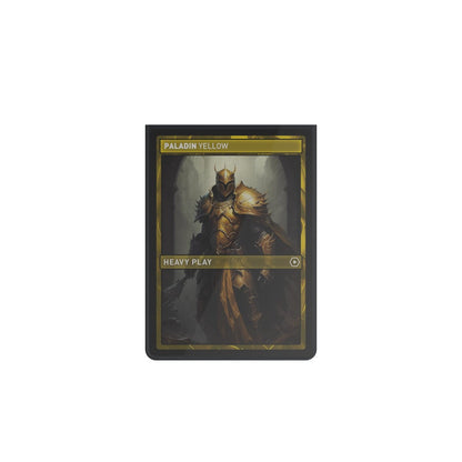 Heavy Play: CURV Sleeves Standard 100 Paladin Yellow