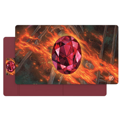 Heavy Play: ETB Playmat Art Masters: Chris Seaman Ruby