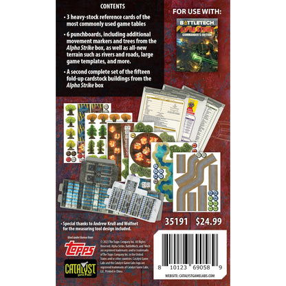 BattleTech Counters Pack Alpha Strike Board Game