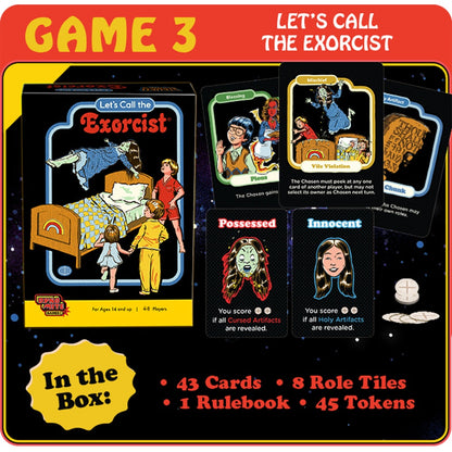 Cryptozoic: Steven Rhodes: Let's Call The Exorcist Board Game
