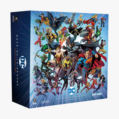 Cryptozoic: DC Comics Deck-Building Game: Multiverse Box Super Heroes Edition Board Game