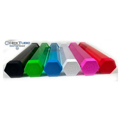 GamerMats: White Playmat Hex Tube GameHead