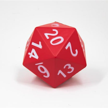 Foam Dice: D20 Red Toy