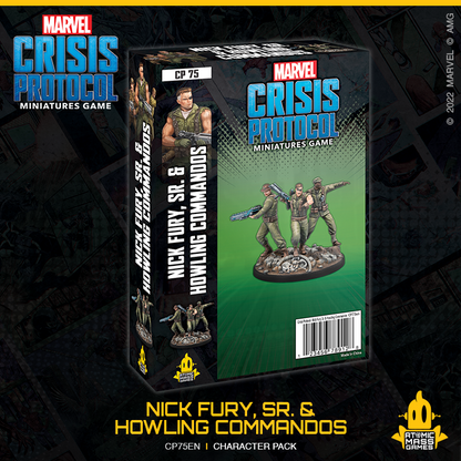 Marvel: Crisis Protocol Nick Fury Sr. & Howling Commandos