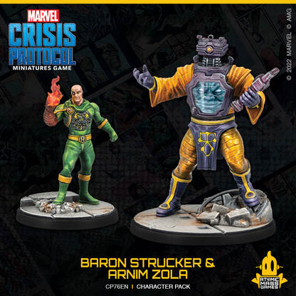 Marvel: Crisis Protocol Baron Strucker & Arnim Zola
