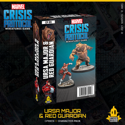Marvel: Crisis Protocol Ursa Major & Red Guardian