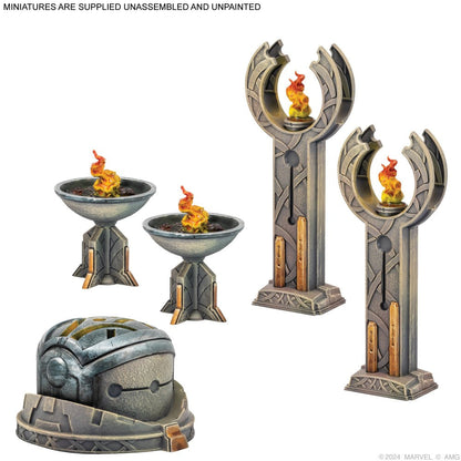 Marvel: Crisis Protocol Battle for Asgard Terrain Pack