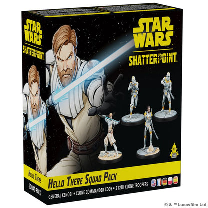 Star Wars: Shatterpoint Hello There General Obi-Wan Kenobi Squad Pack
