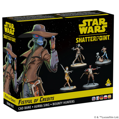 Star Wars: Shatterpoint Fistful of Credits Cad Bane Squad Pack