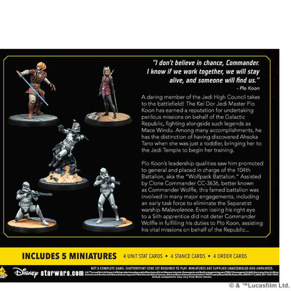 Star Wars: Shatterpoint Lead by Example Squad Pack