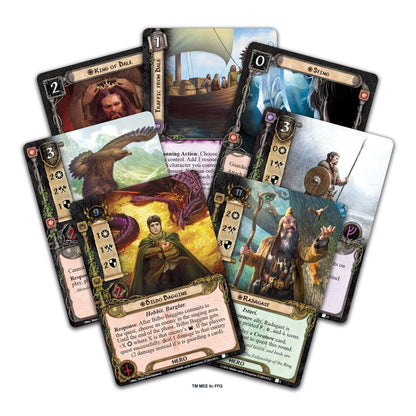 Fantasy Flight Games The Lord of the Rings: The Card Game Ered Mithrin Hero Expansion Board Game
