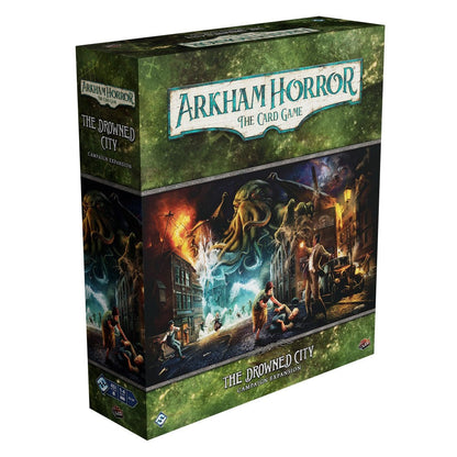 Arkham Horror: The Card Game The Drowned City Campaign Expansion Board Game
