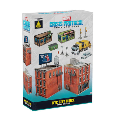 Marvel: Crisis Protocol NYC City Block Terrain Collection