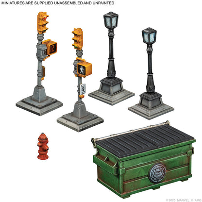 Marvel: Crisis Protocol NYC City Block Terrain Collection