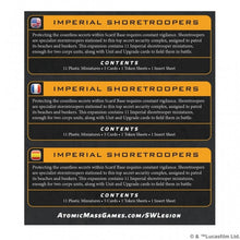 Star Wars: Legion Imperial Shoretroopers