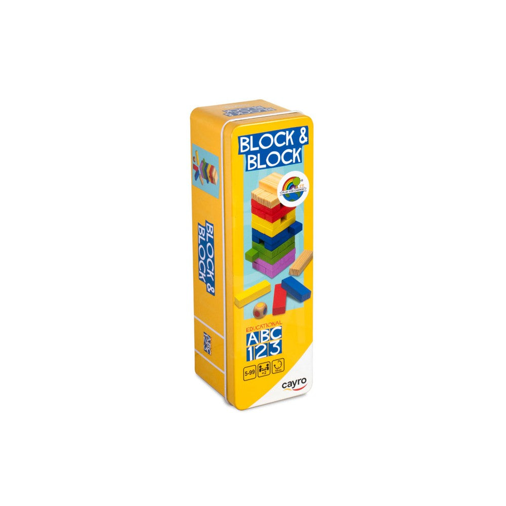 Block Block Metal Tin Mini Board Game – SuperGamers