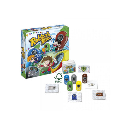 Rubbish Race Board Game