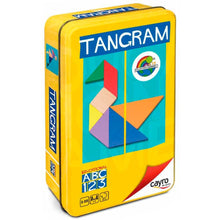 Tangram In Metal Tin Board Game