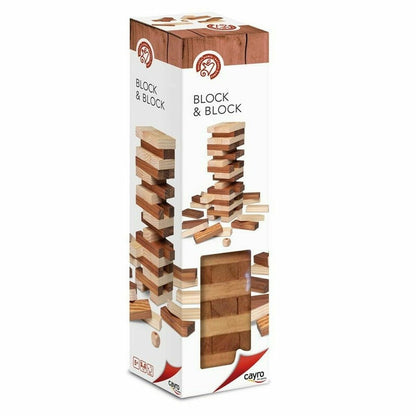 Block Block Bicolour Wood 656 Board Game