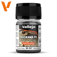 Vallejo Diorama Effects Granite Grey 0.2-0.6mm 35 mL