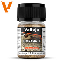 Vallejo Diorama Effects Warm Orange 0.1-0.6mm 35 mL