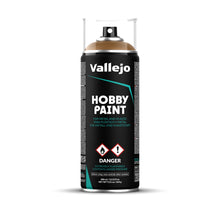Vallejo Aerosol Spray Primer Leather Brown 400mL