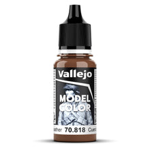 Vallejo Model Colour Red Leather 18mL