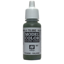 Vallejo Model Colour Yellow Olive 18mL