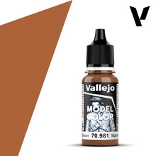 Vallejo Model Colour Orange Brown 18mL