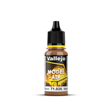 Vallejo Model Air USA Flat Brown 18 mL