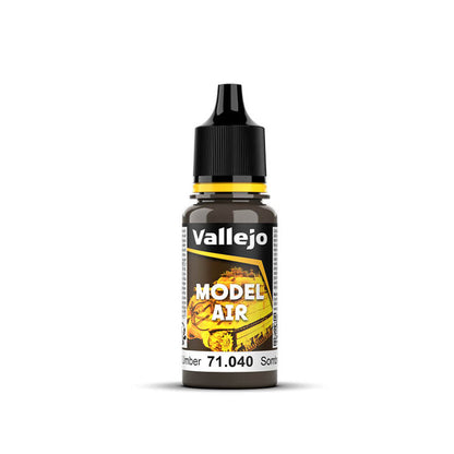Vallejo Model Air Burnt Umber 18 mL
