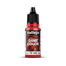 Vallejo Game Colour Scarlet Blood 18mL