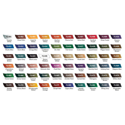 Vallejo Game Colour Artist's Selection Case