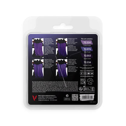 Vallejo Game Colour Purple Color Set