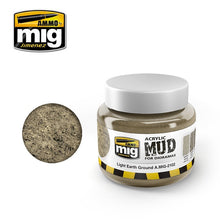 Ammo by MIG Dioramas Light Earth Ground 250mL