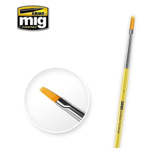 Ammo by MIG Brushes 1 Synthetic Flat Brush
