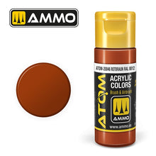 Ammo by MIG Atom Color Rotbraun Ral 8012 20mL