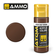 Ammo by MIG Atom Color Brown 20mL